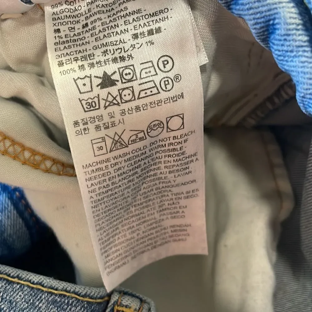 Levi’s Men 511 blue jeans